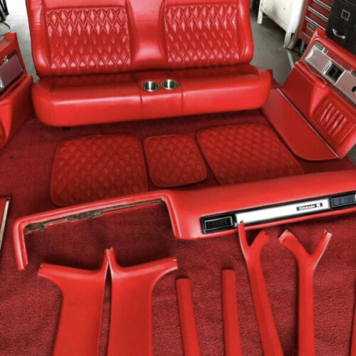 OBS Chevy C10 Seat dashboard and trim pieces