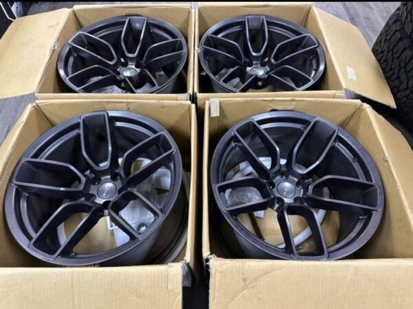 Hellcat Grey Rims NEW 2020 Dodge SRT Charger Hellcat Hyper Gray Wheels – OBS N' Dodge