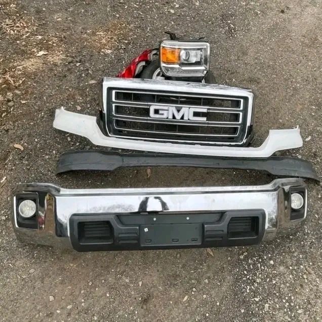 GMC front bumper and gril