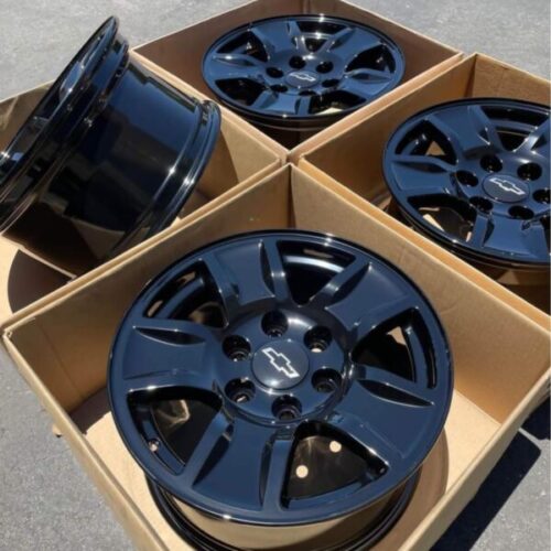 15×12 black rims-2022 chevrolet camaro