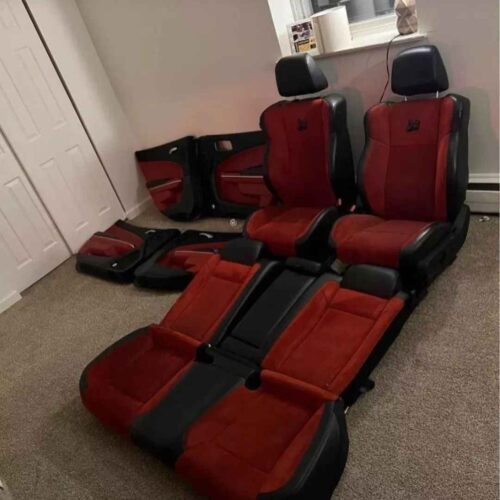 Challenger Suede Hellcat Seats